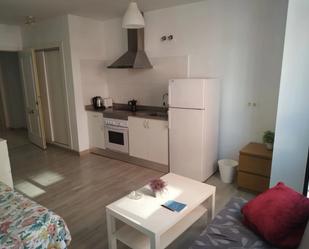 Cuina de Estudi de lloguer en Málaga Capital amb Aire condicionat, Moblat i Forn