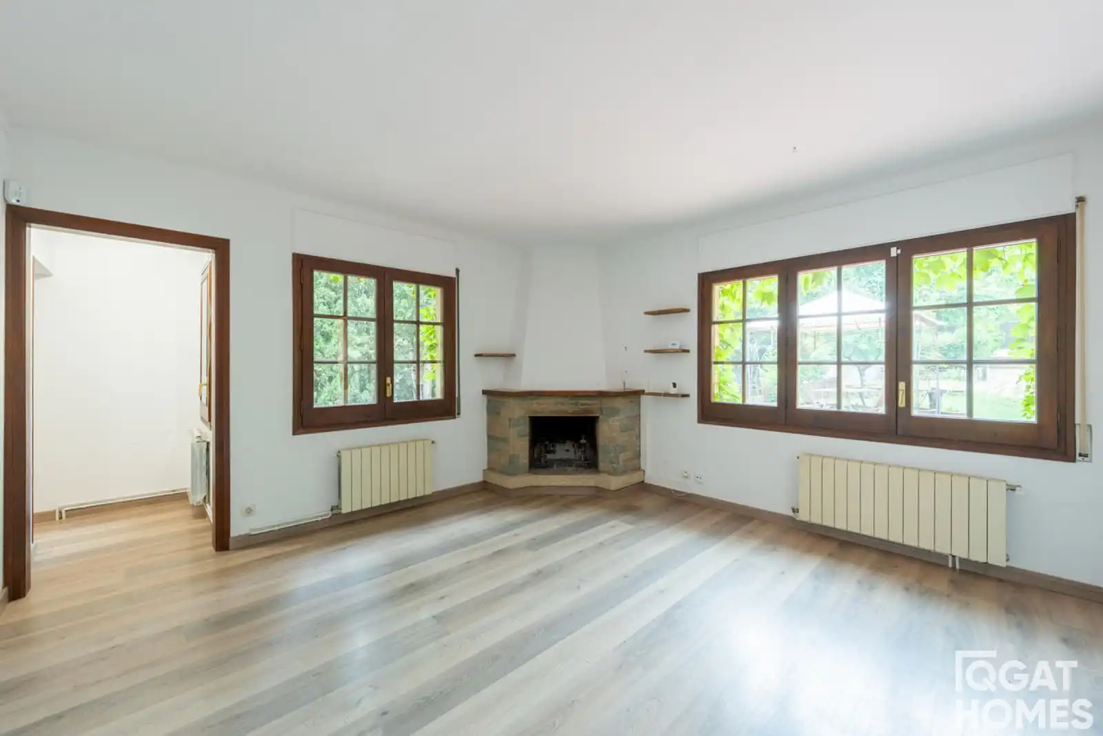 Sala de estar de Casa o chalet en venta en Sant Cugat del Vallès con Aire acondicionado, Calefacción y Terraza