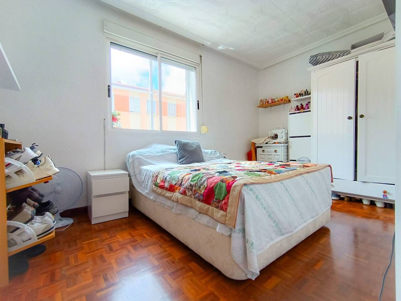 Bedroom of Flat for sale in Burgos Capital  with Heating, Parquet flooring and Terrace