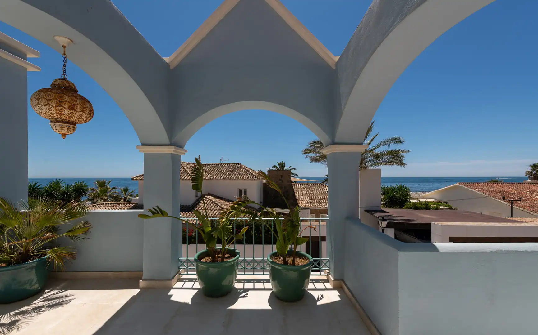 Terraza de Casa o chalet en venta en Marbella con Aire acondicionado, Calefacción y Jardín privado