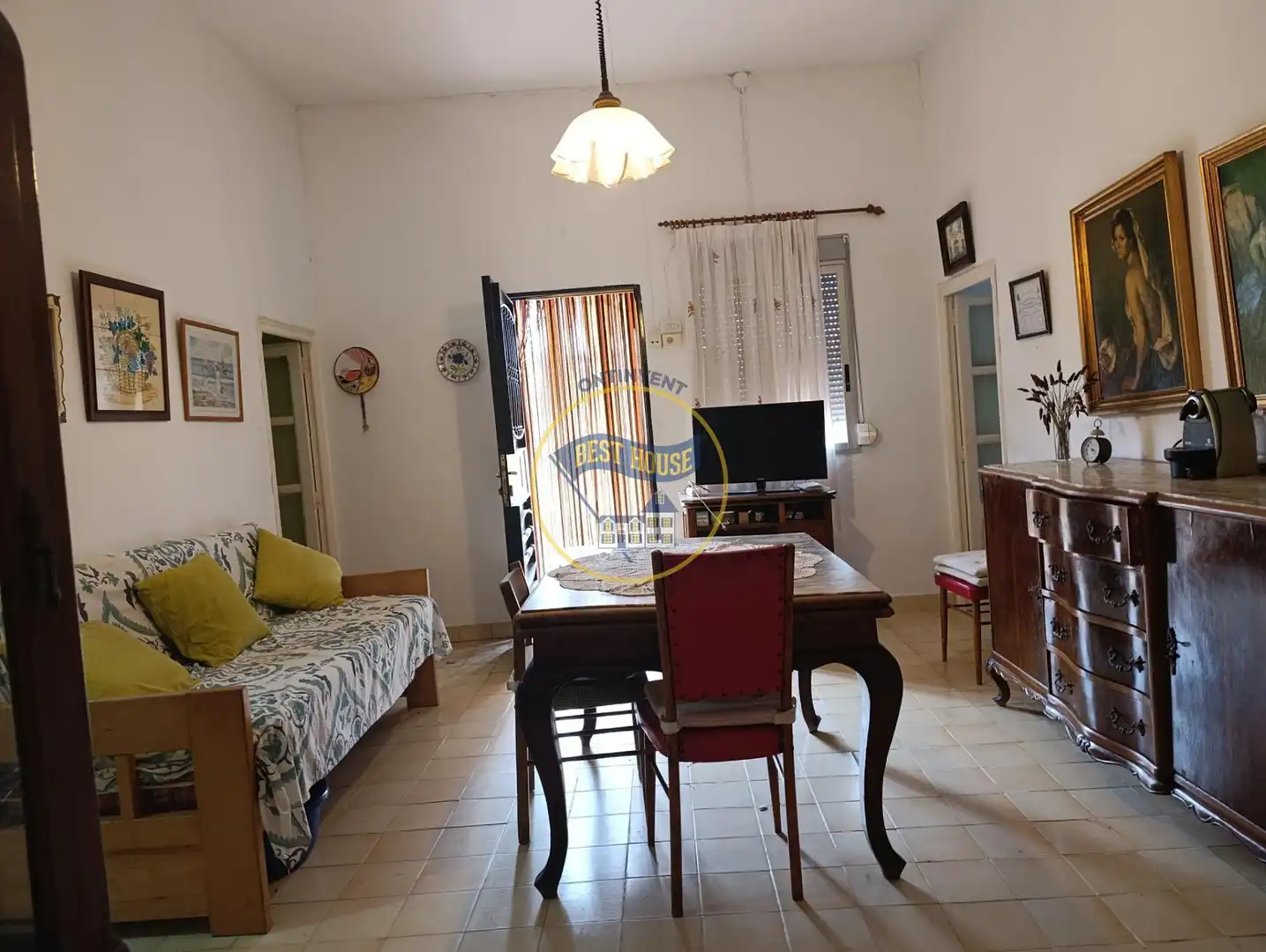 Sala d'estar de Casa o xalet en venda en Ontinyent amb Jardí privat, Traster i Piscina