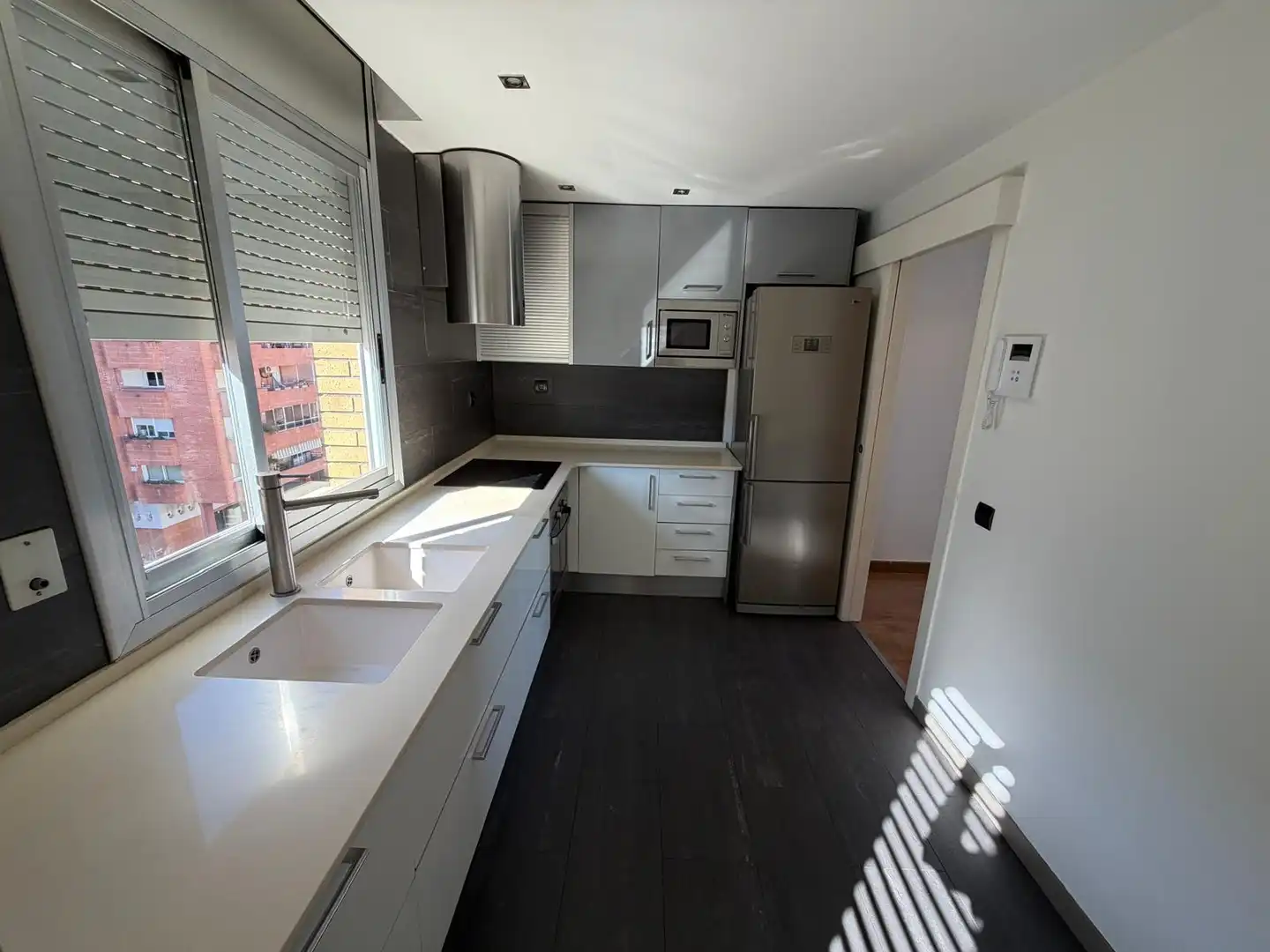 Kitchen of Flat for rent in Barcelona  with Air Conditioner, Heating and Terrace