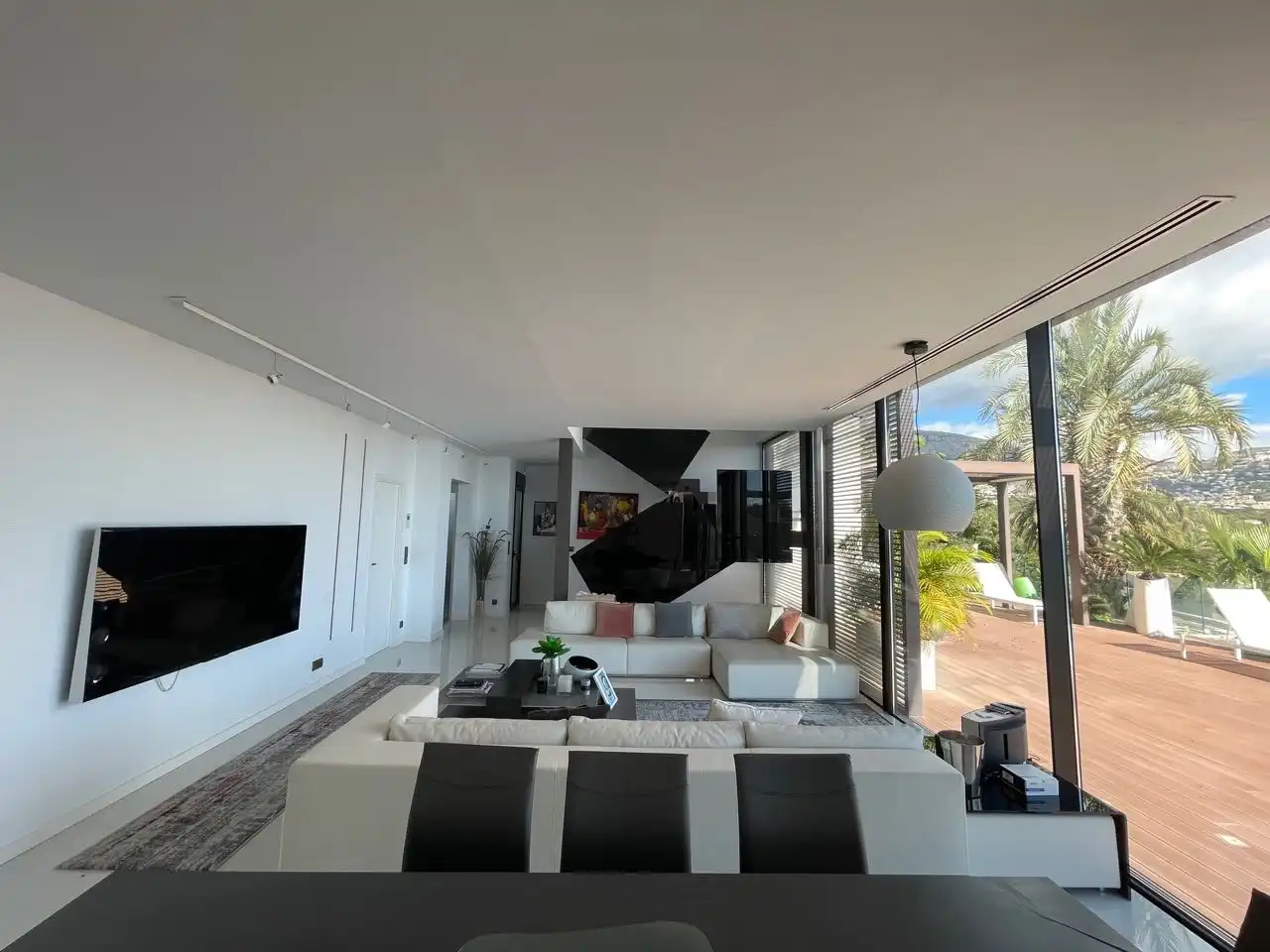 Sala de estar de Casa o chalet en venta en Benidorm con Piscina