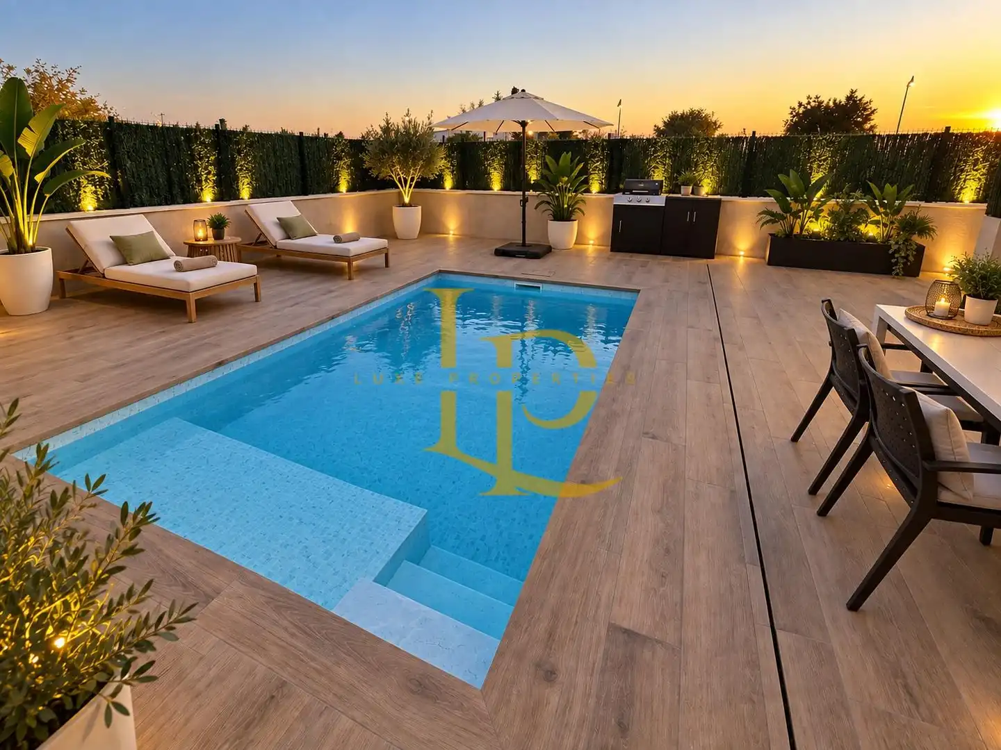 Piscina de Casa o xalet en venda en Cambrils amb Calefacció, Jardí privat i Terrassa