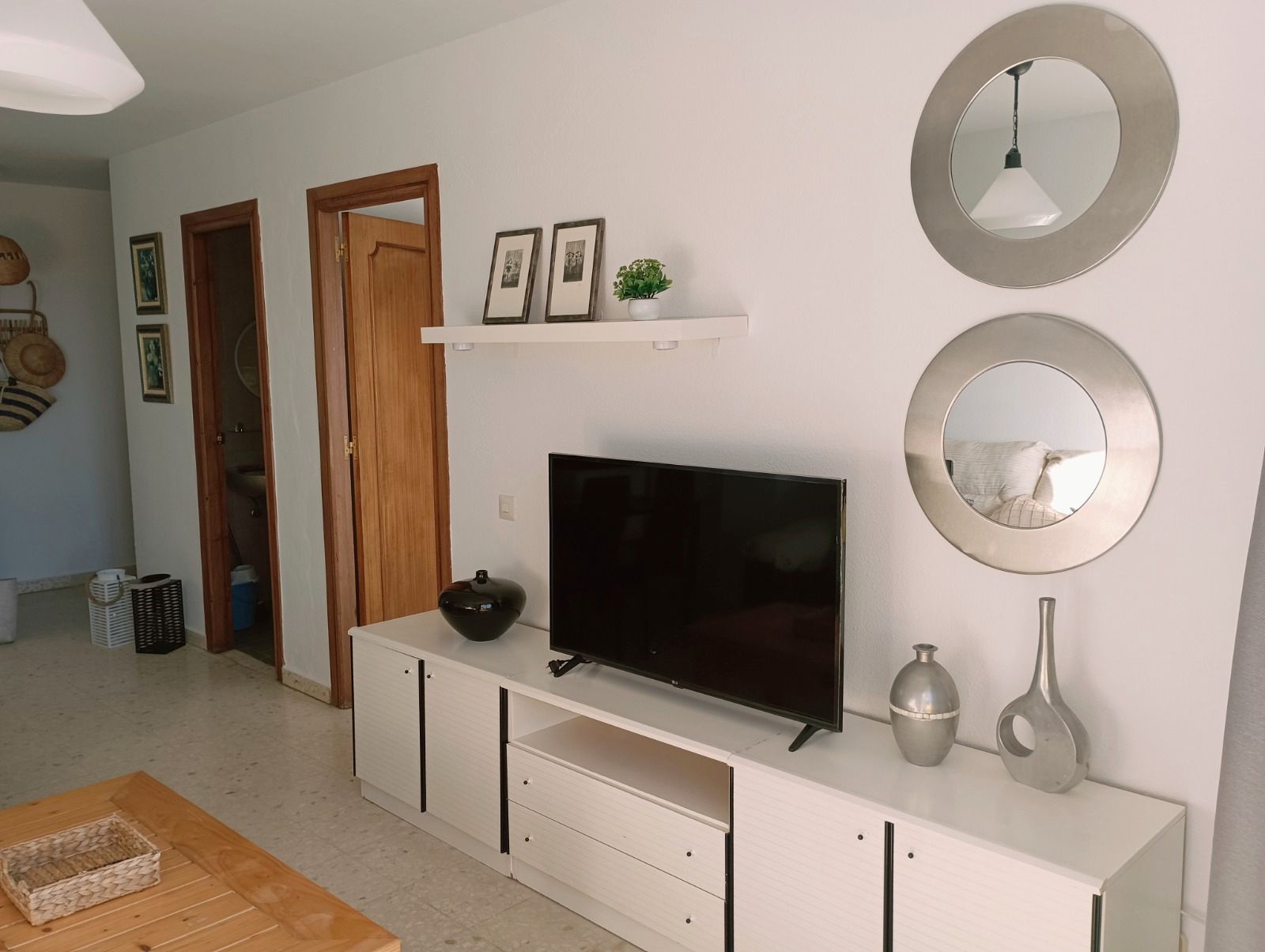 Living room of Flat to rent in Mijas  with Terrace, Furnished and Washing machine