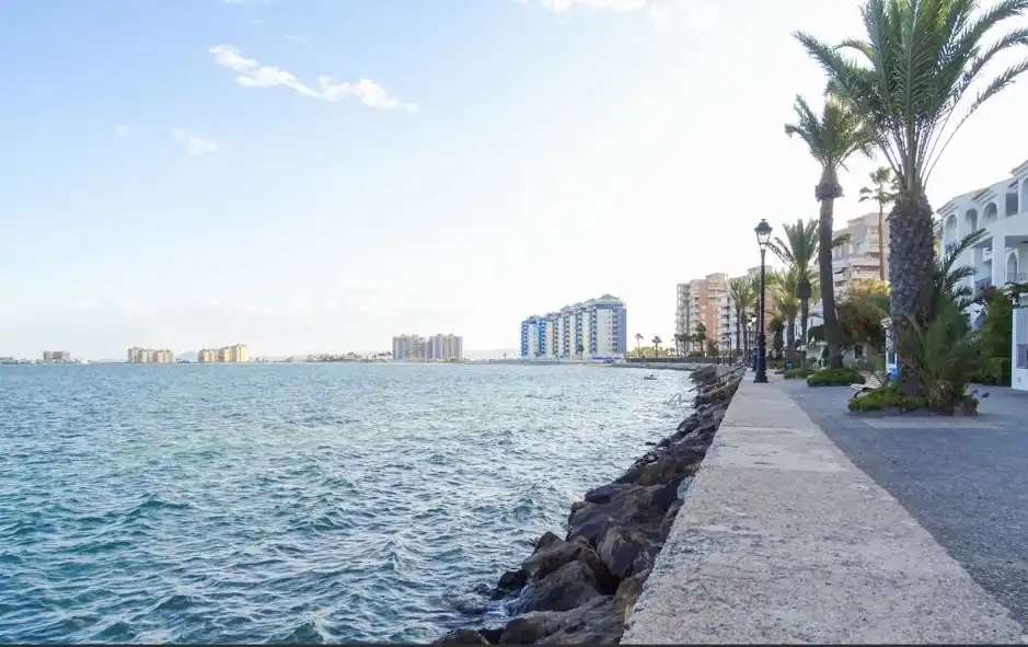 Exterior view of Ground floor for rent in San Javier  with Heating, Terrace and Swimming Pool