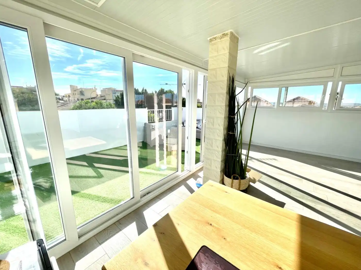 Terrace of Houses for rent in San Fulgencio  with Air Conditioner, Heating and Private garden