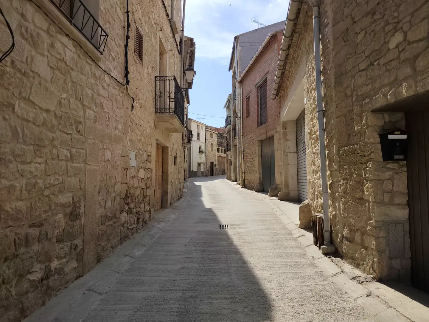 Exterior view of Houses for sale in L'Espluga Calba  with Air Conditioner, Heating and Terrace