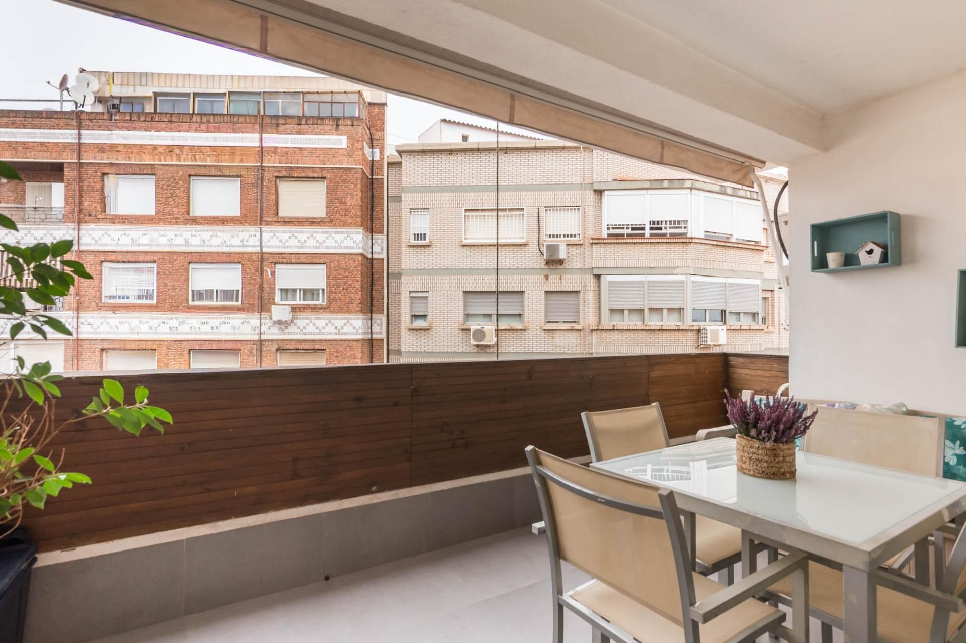 Terraza de Piso en venta en  Murcia Capital con Aire acondicionado, Parquet y Terraza