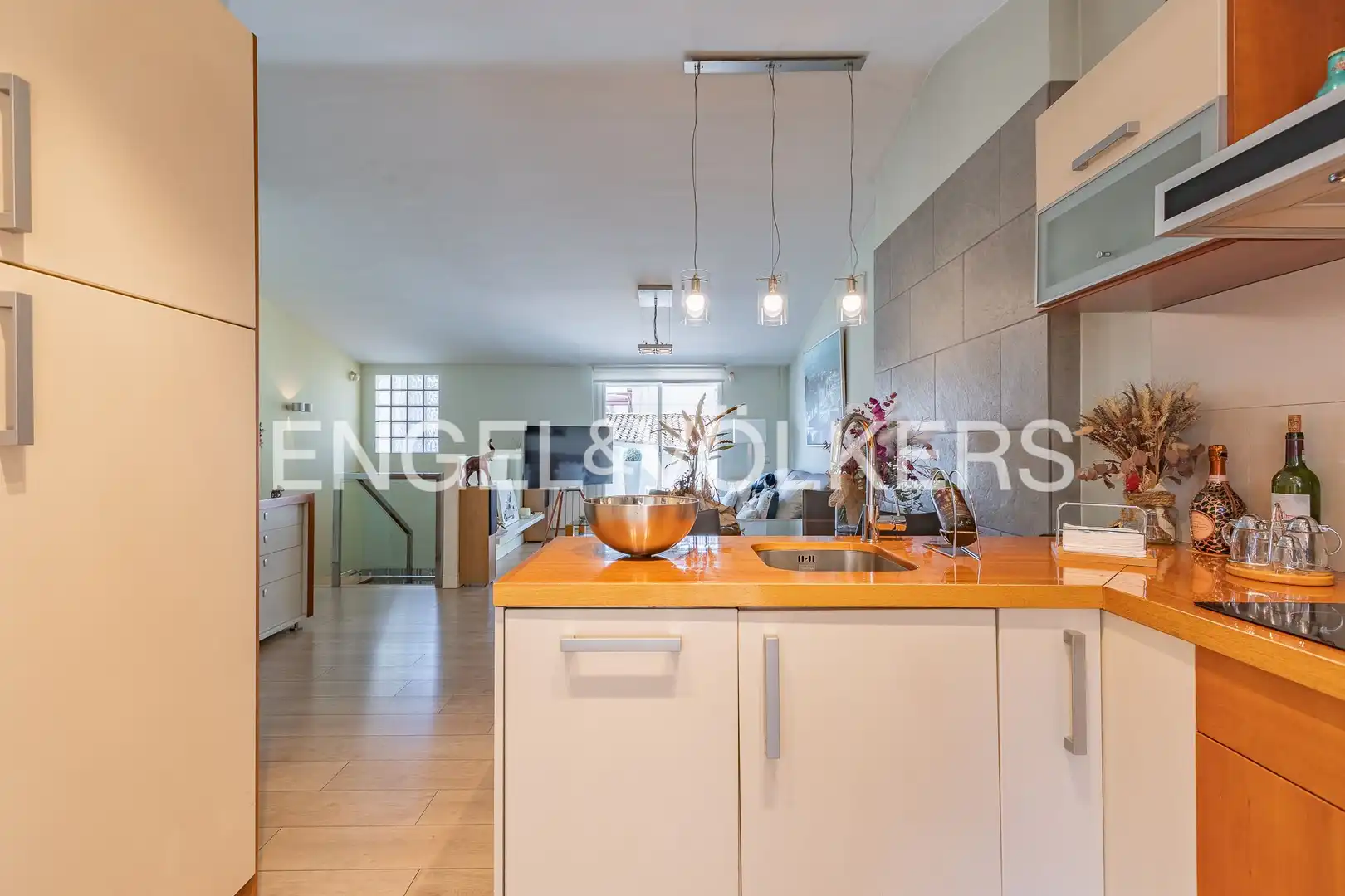 Kitchen of Attic for sale in Sabadell  with Air Conditioner, Heating and Parquet flooring