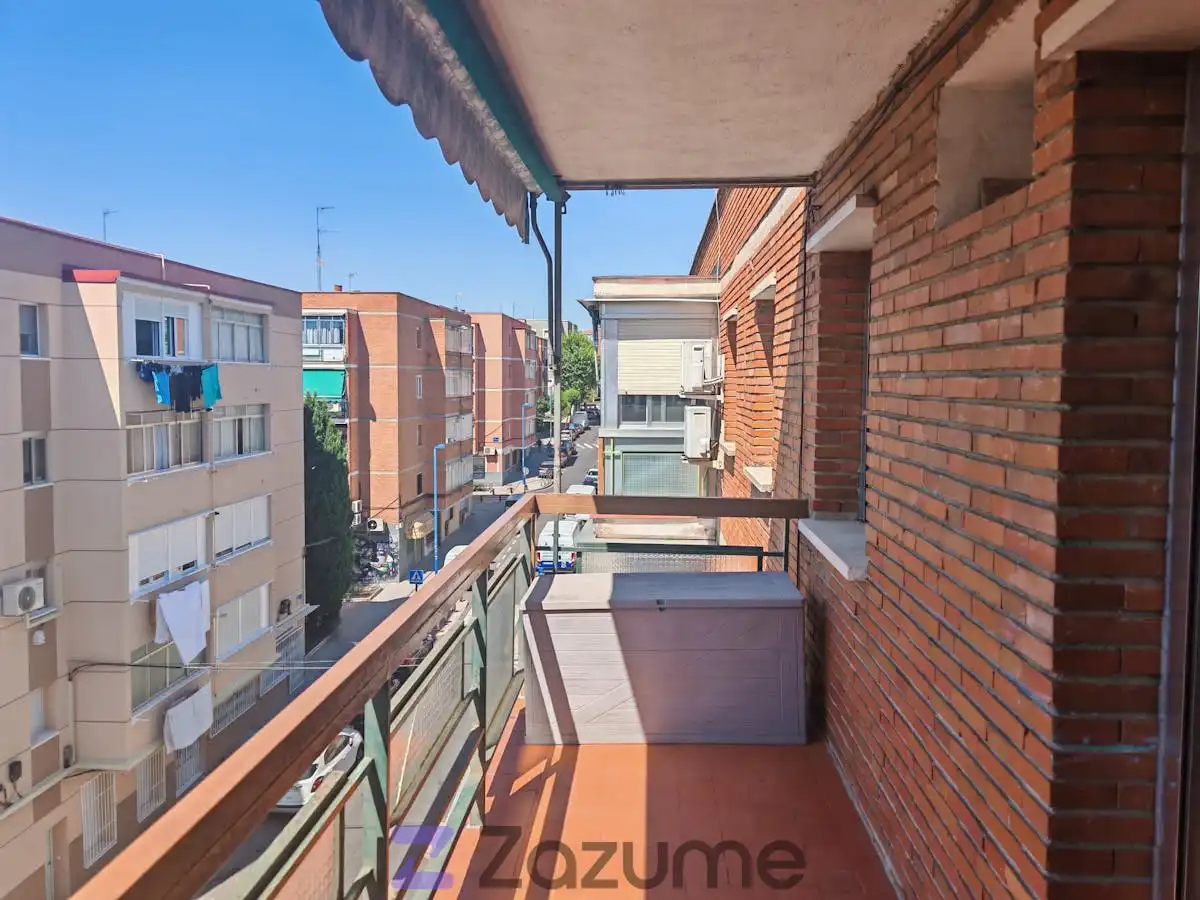 Terraza de Piso de alquiler en Leganés con Calefacción, Terraza y Balcón