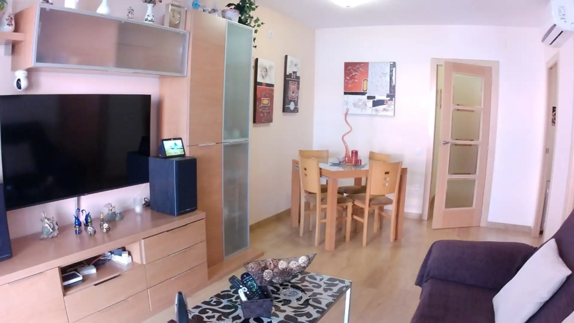 Sala de estar de Piso en venta en Canet de Mar con Aire acondicionado y Balcón