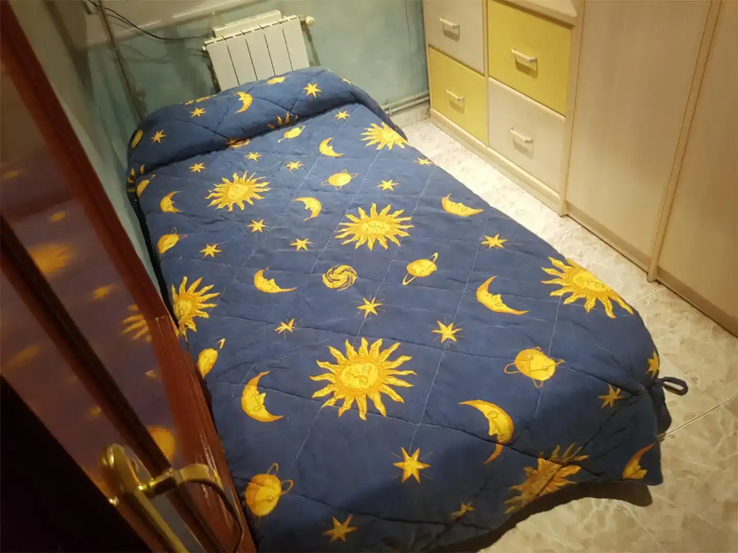 Bedroom of Flat for share in Sabadell  with Furnished, Microwave and Internet