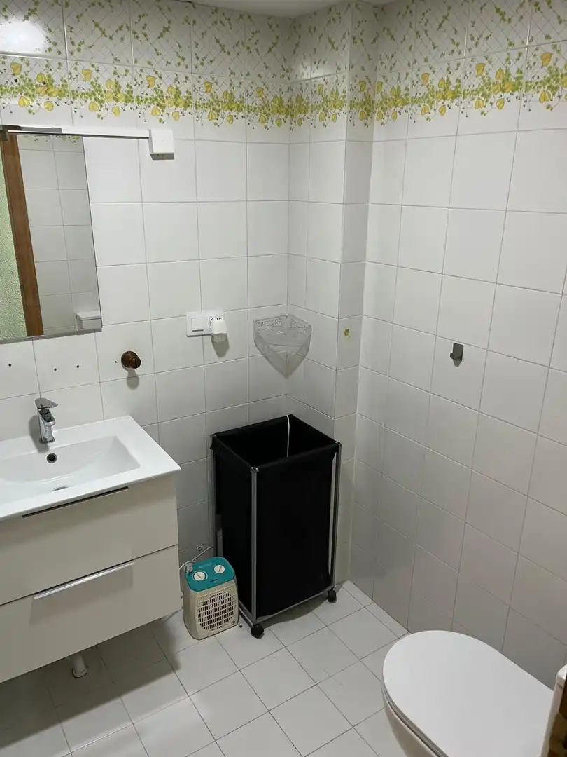 Baño de Piso de alquiler en Elche / Elx con Jardín privado, Terraza y Amueblado