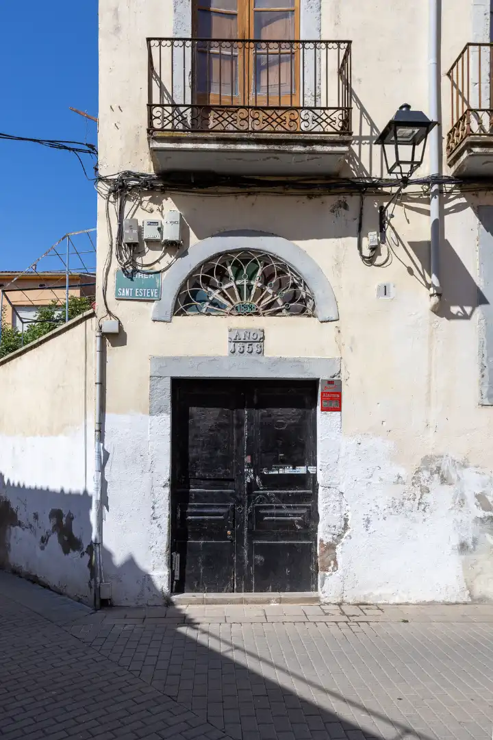 Exterior view of Houses for sale in Sallent  with Private garden, Balcony and Alarm