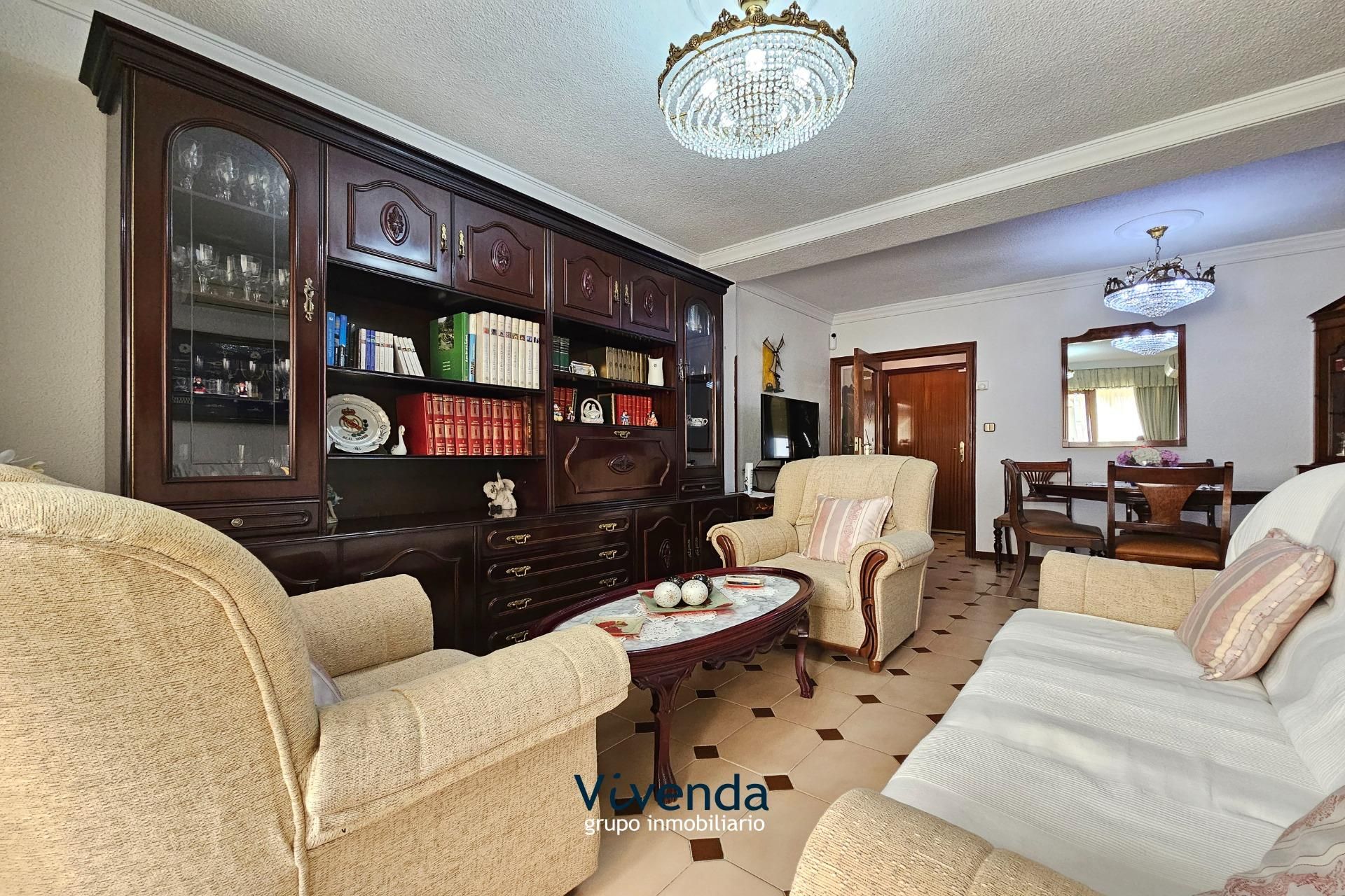 Wohnzimmer von Wohnung zum Verkauf in  Madrid Capital mit Heizung