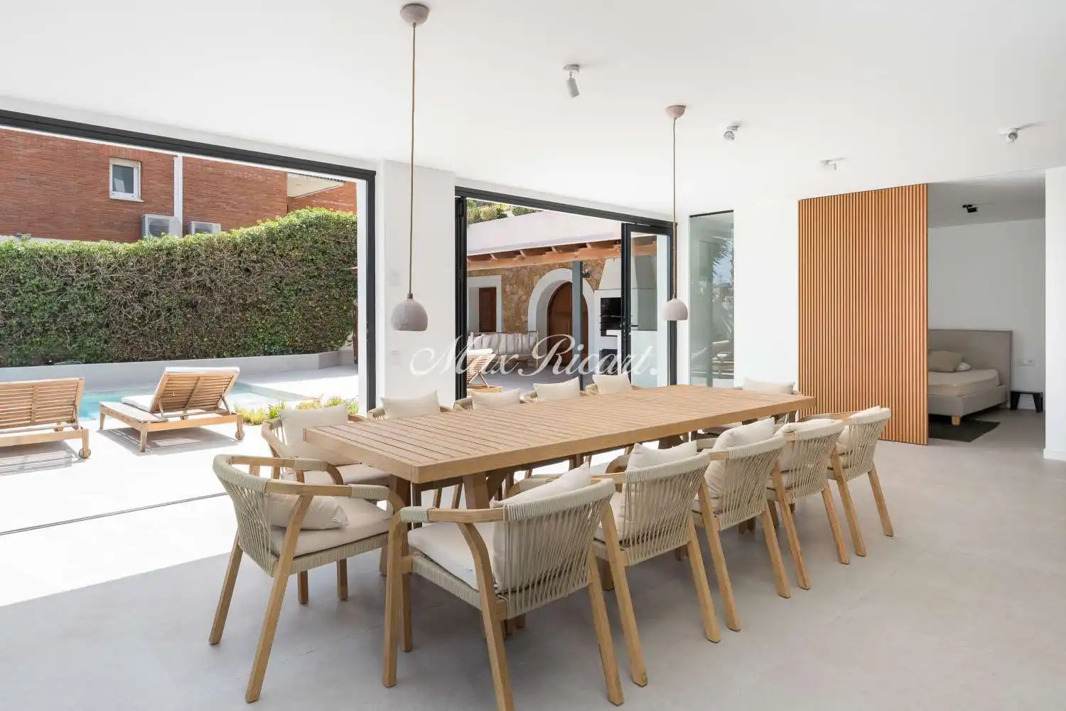 Dining room of Houses for rent in Sant Just Desvern  with Air Conditioner, Heating and Terrace
