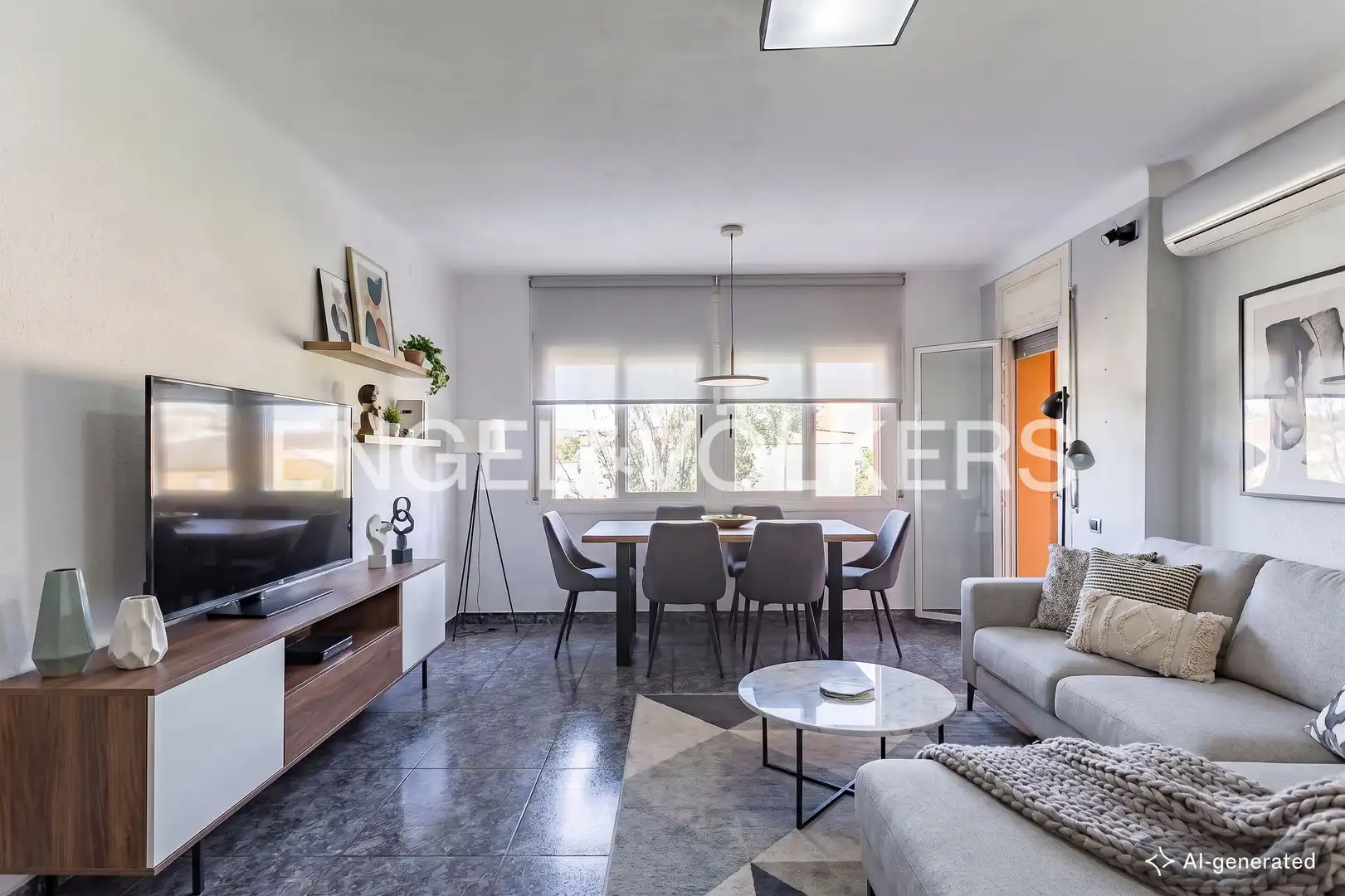 Sala de estar de Piso en venta en Abrera con Aire acondicionado, Calefacción y Balcón