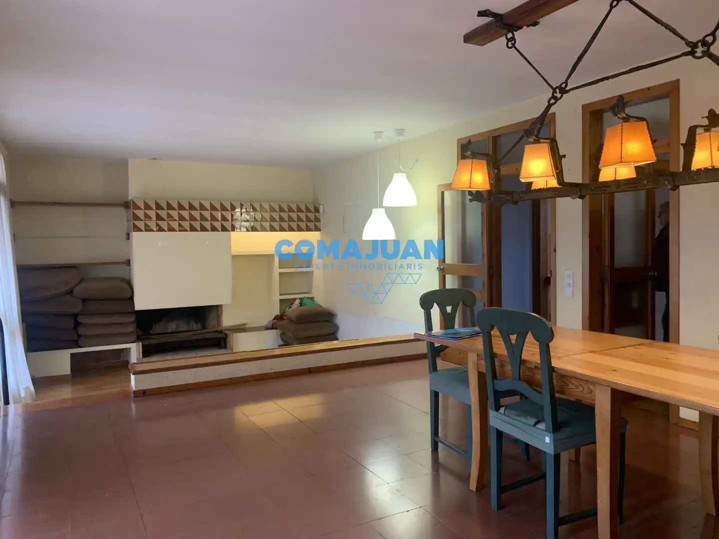 Esszimmer von Country house zum Verkauf in Mataró mit Klimaanlage, Heizung und Terrasse
