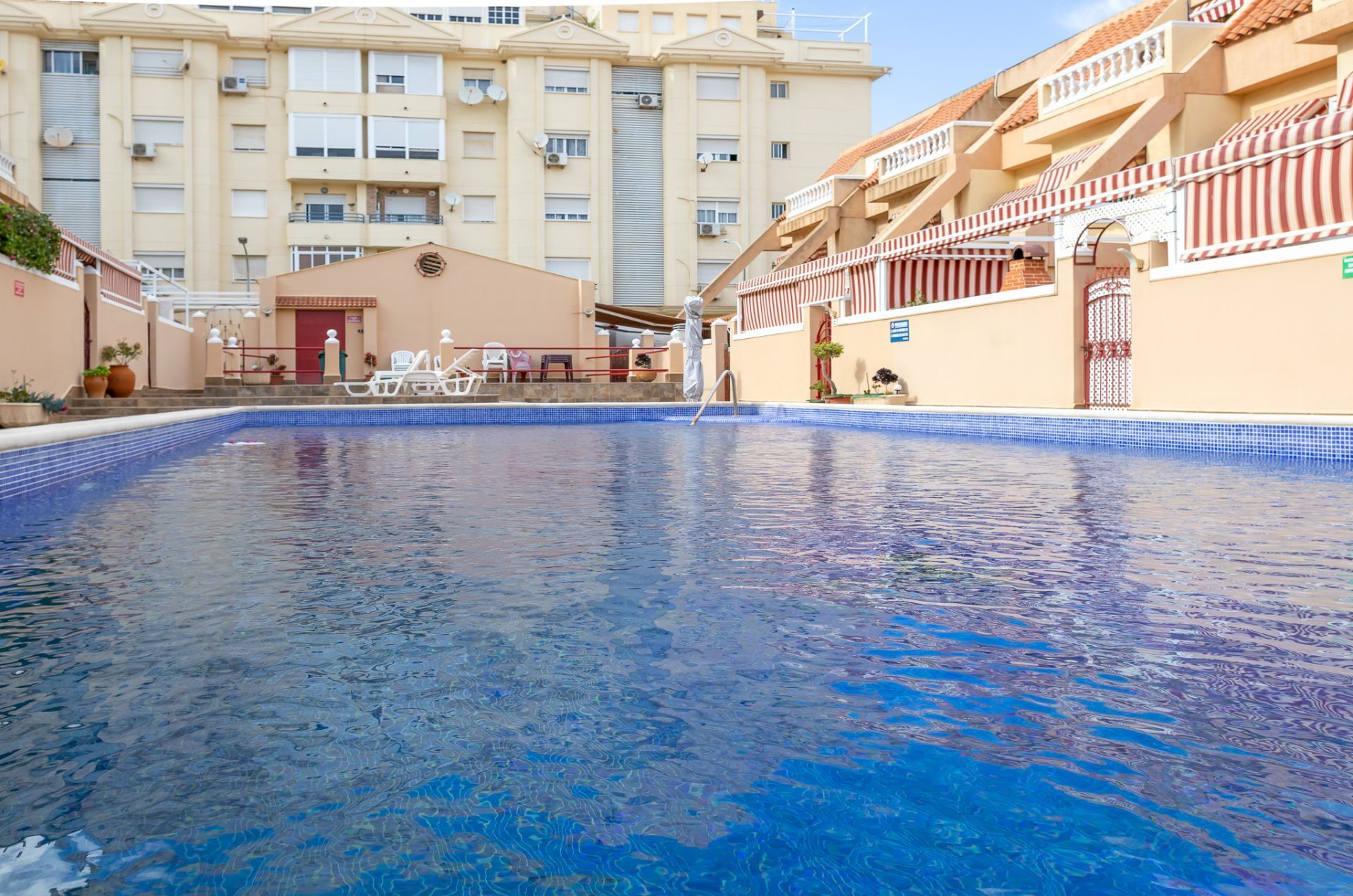 Swimming pool of House or chalet for sale in  Melilla Capital  with Air Conditioner, Terrace and Storage room