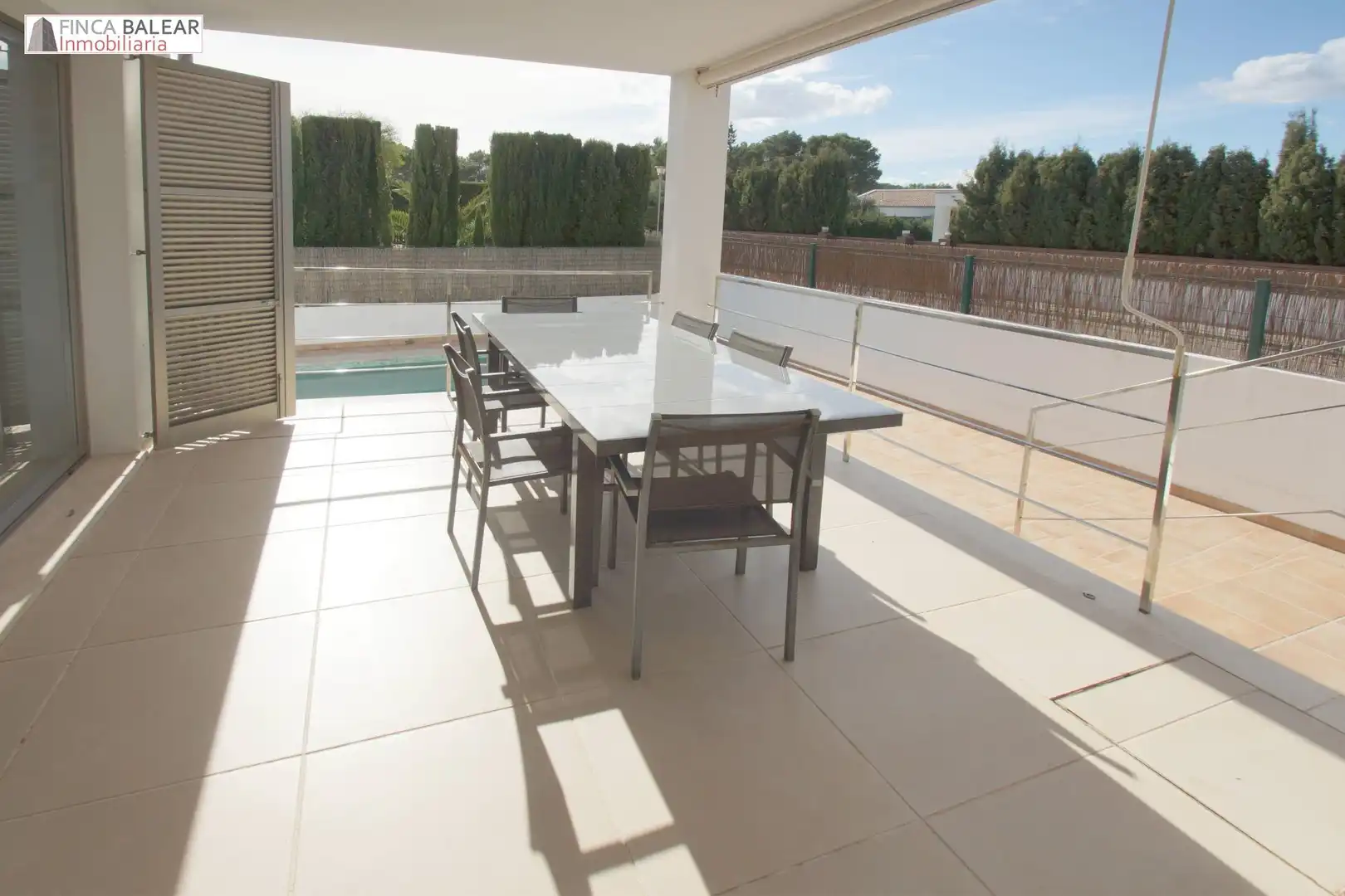 Terrassa de Casa o xalet en venda en Alcúdia amb Aire condicionat, Jardí privat i Piscina