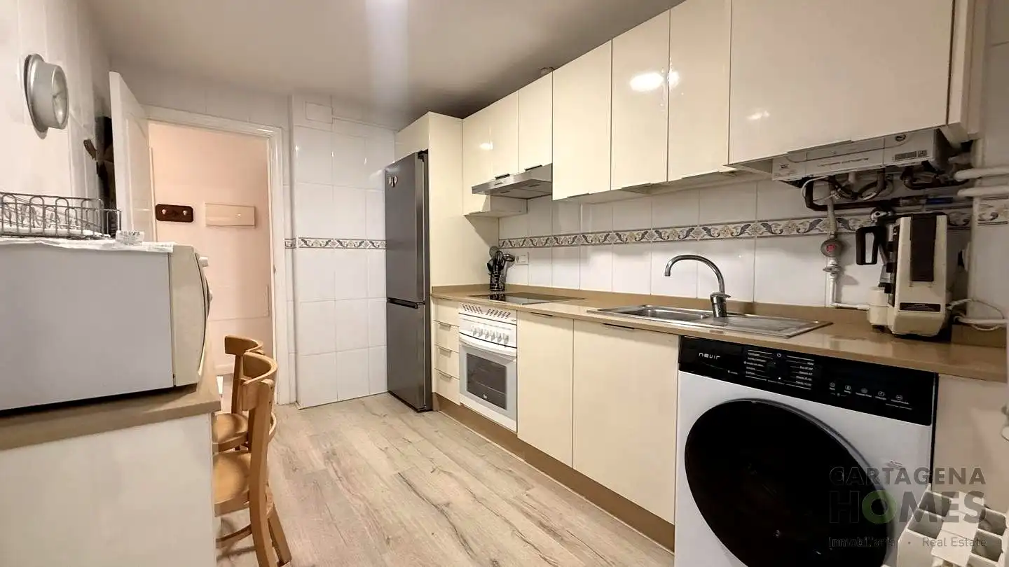 Kitchen of Ground floor for sale in Cartagena  with Air Conditioner, Private garden and Terrace