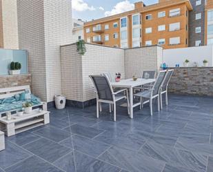 Terrace of Attic for sale in  Madrid Capital  with Air Conditioner, Heating and Private garden