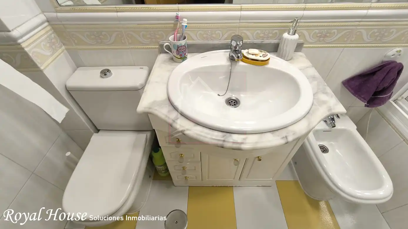 Badezimmer von Maisonette zum Verkauf in Collado Villalba mit Klimaanlage, Heizung und Terrasse