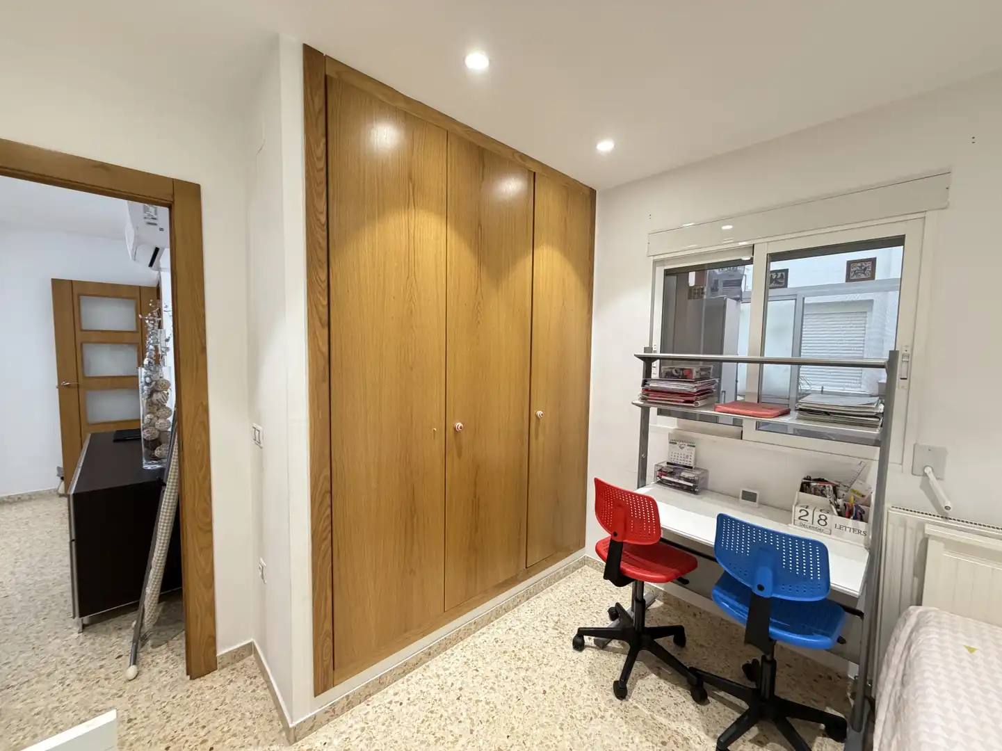 Schlafzimmer von Wohnung zum Verkauf in Rafelbuñol / Rafelbunyol mit Klimaanlage, Terrasse und Balkon