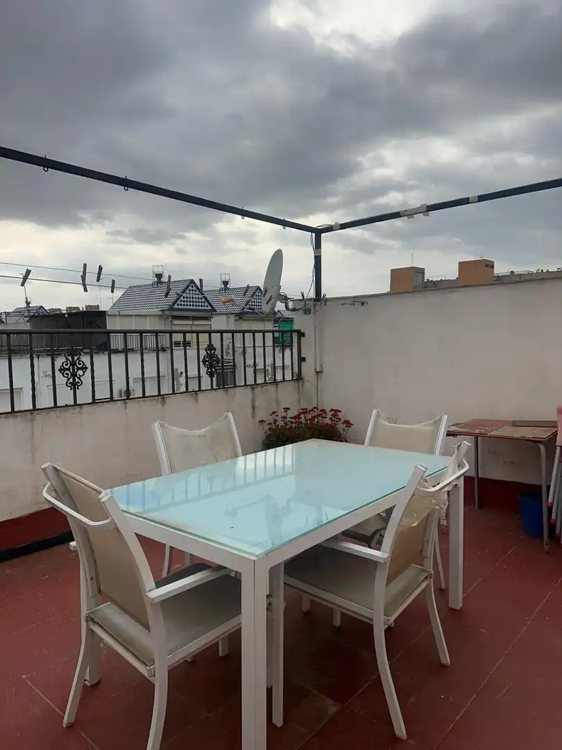 Terraza de Dúplex en venta en Sevilla con Terraza, Trastero y Balcón