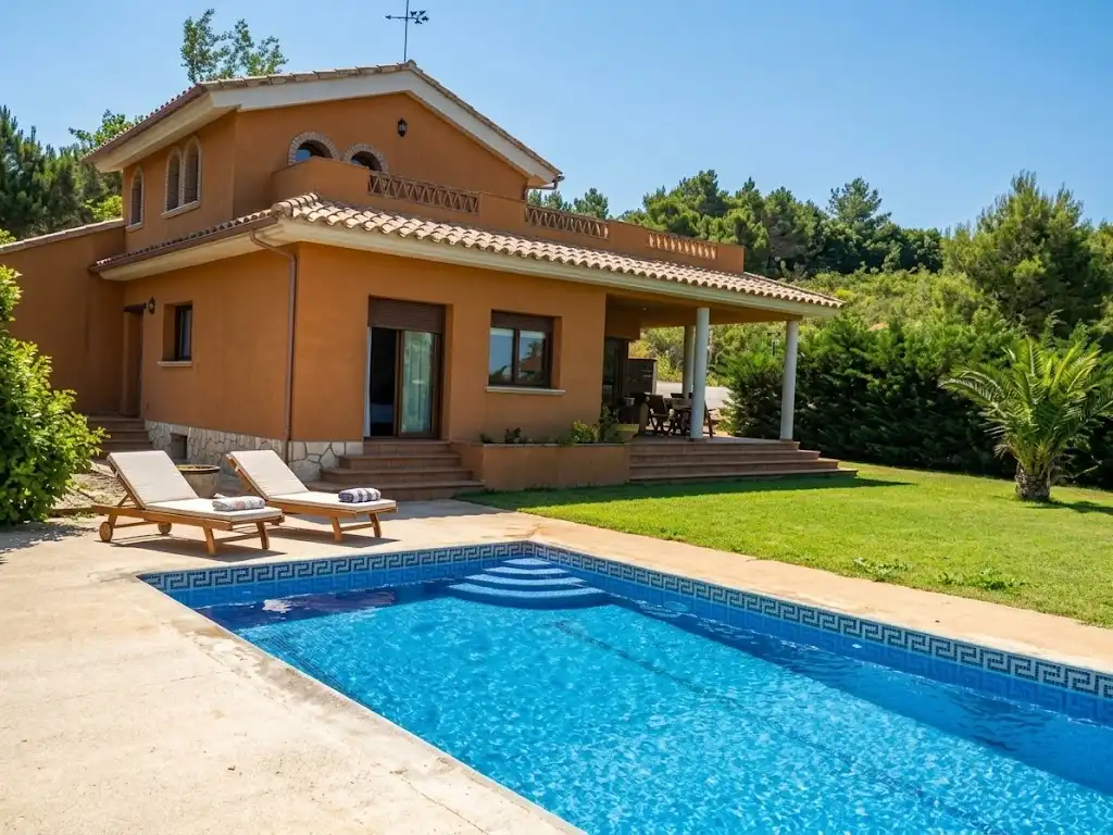 Xalet amb piscina en venda a Residencial Begur - Esclanyà
