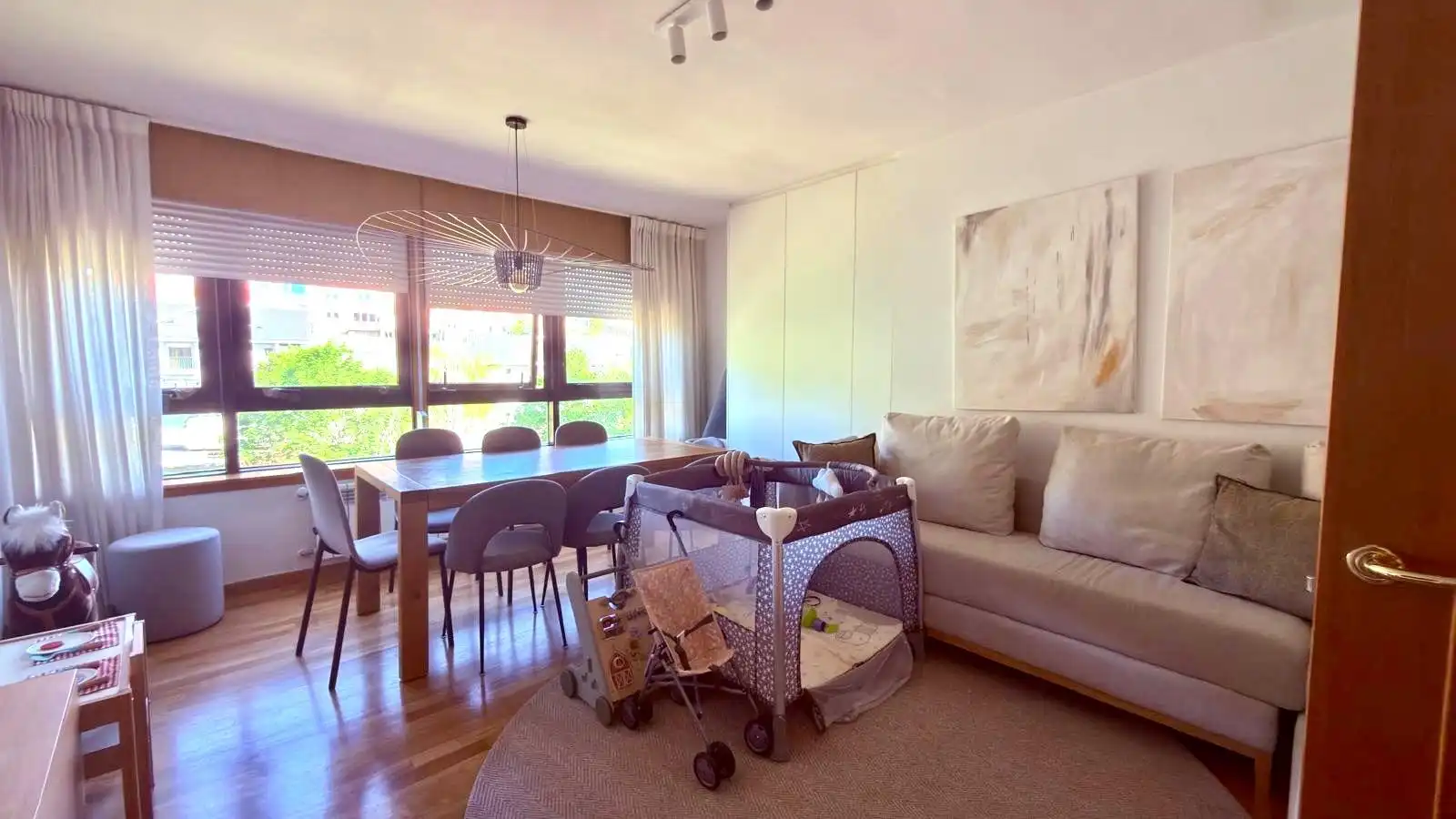 Sala de estar de Dúplex en venta en Ourense Capital  con Aire acondicionado, Calefacción y Terraza