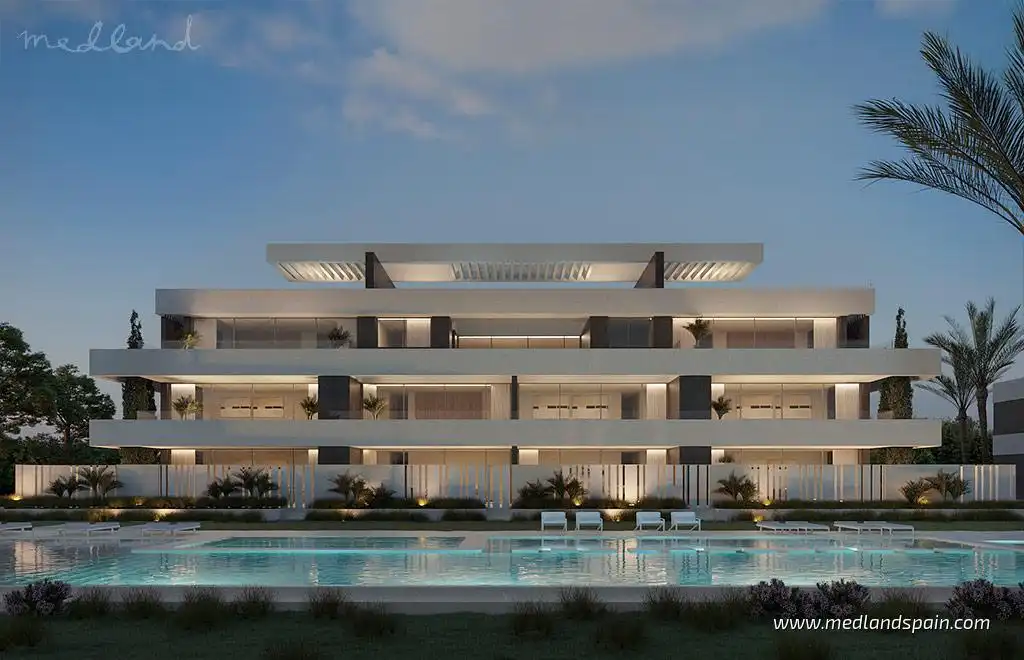 Vista exterior de Apartamento en venta en La Nucia con Aire acondicionado, Calefacción y Jardín privado