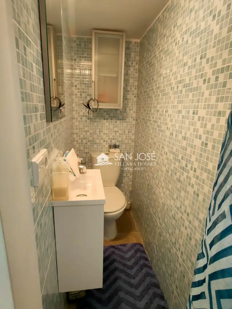 Baño de Casa o chalet en venta en Aspe con Jardín privado, Trastero y Amueblado