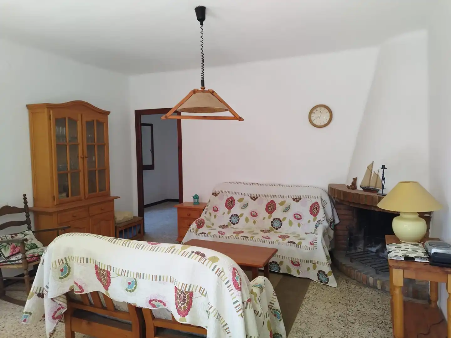 Sala de estar de Casa o chalet en venta en Alcanar con Jardín privado, Terraza y Trastero