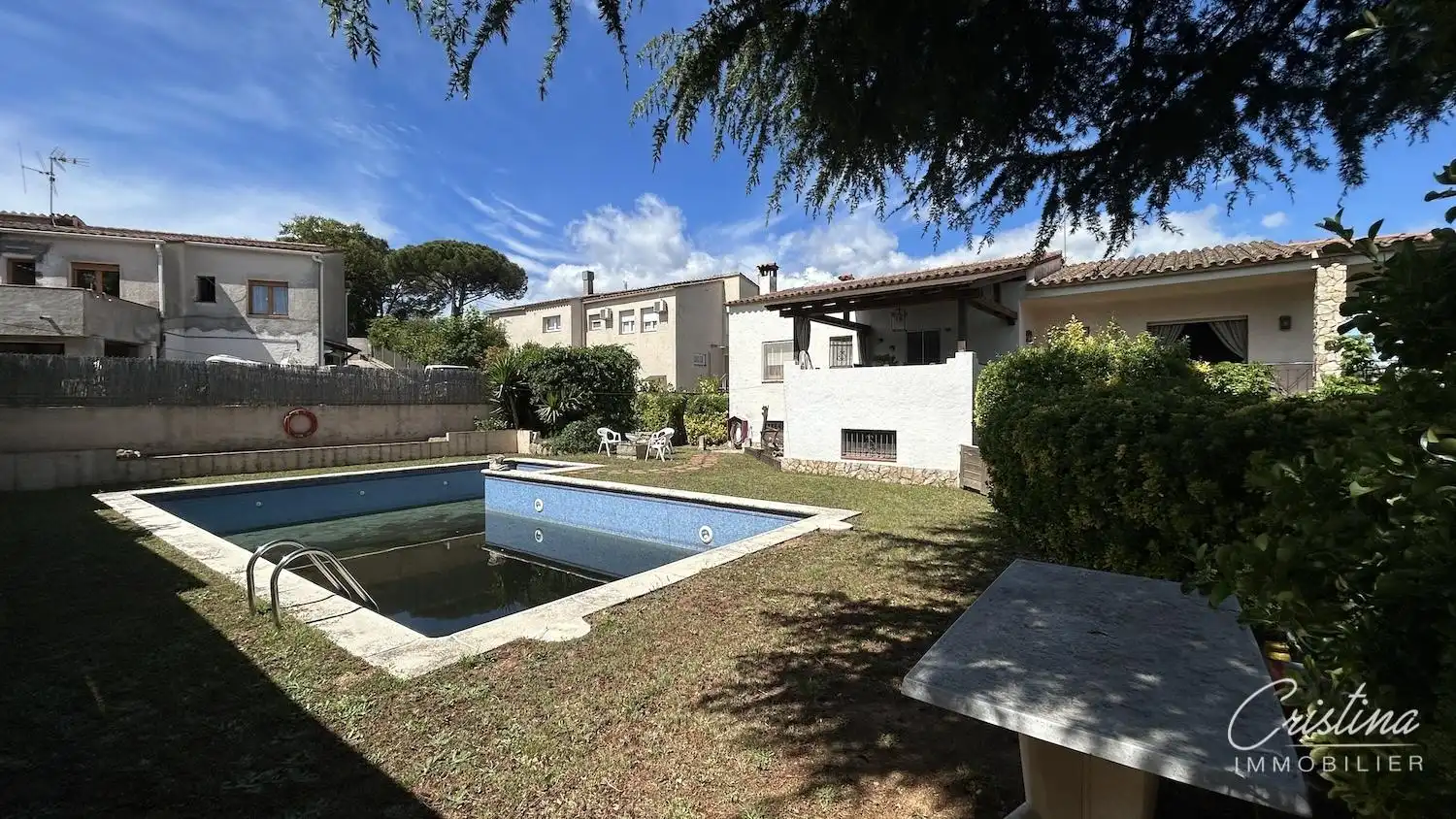 Piscina de Casa o xalet en venda en Santa Cristina d'Aro amb Calefacció