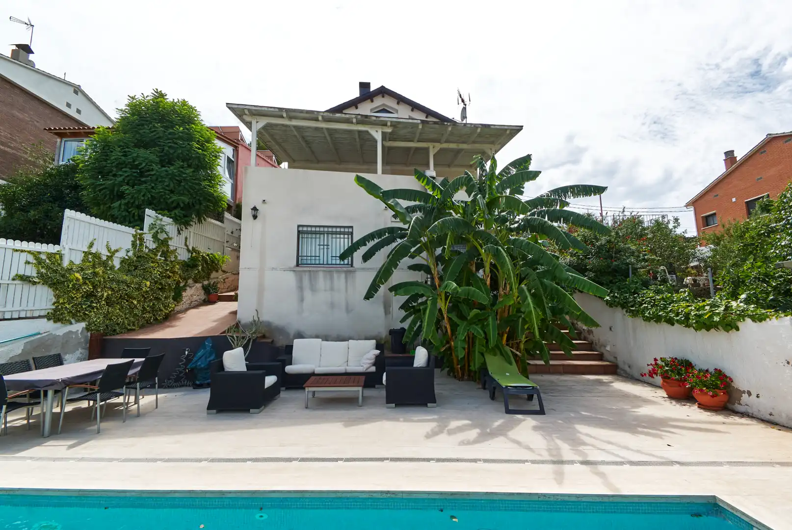 Garden of Houses for sale in Castelldefels  with Air Conditioner, Heating and Private garden