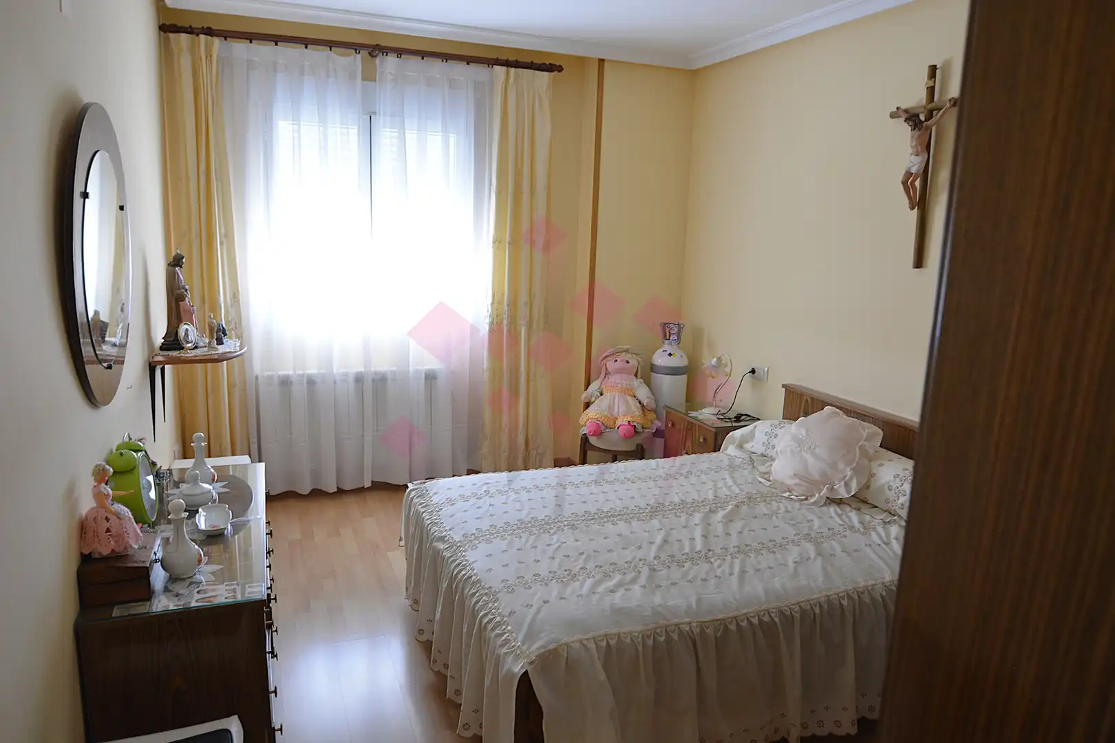 Bedroom of Flat for sale in Carrión de Calatrava  with Air Conditioner, Heating and Furnished