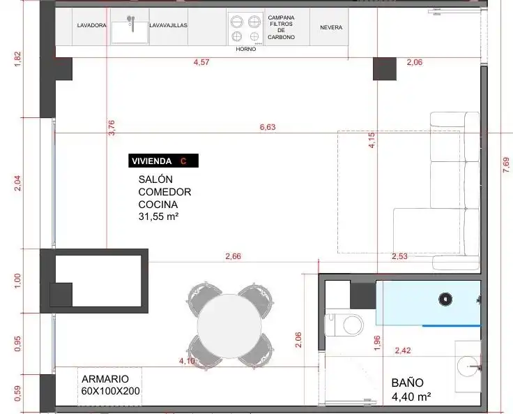 Apartament en venda en Sagunto / Sagunt amb Aire condicionat i Calefacció