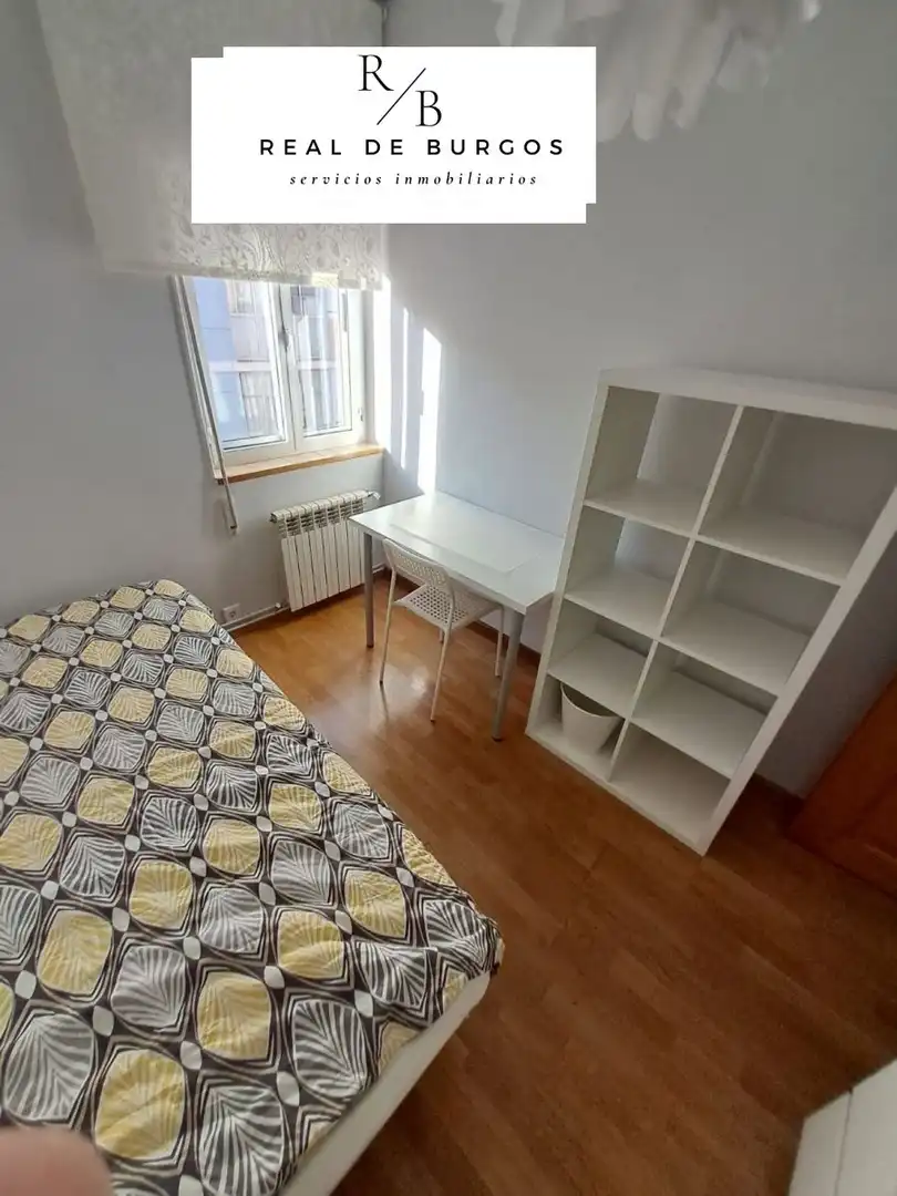 Bedroom of Flat for rent in Valladolid  with Heating, Terrace and Furnished