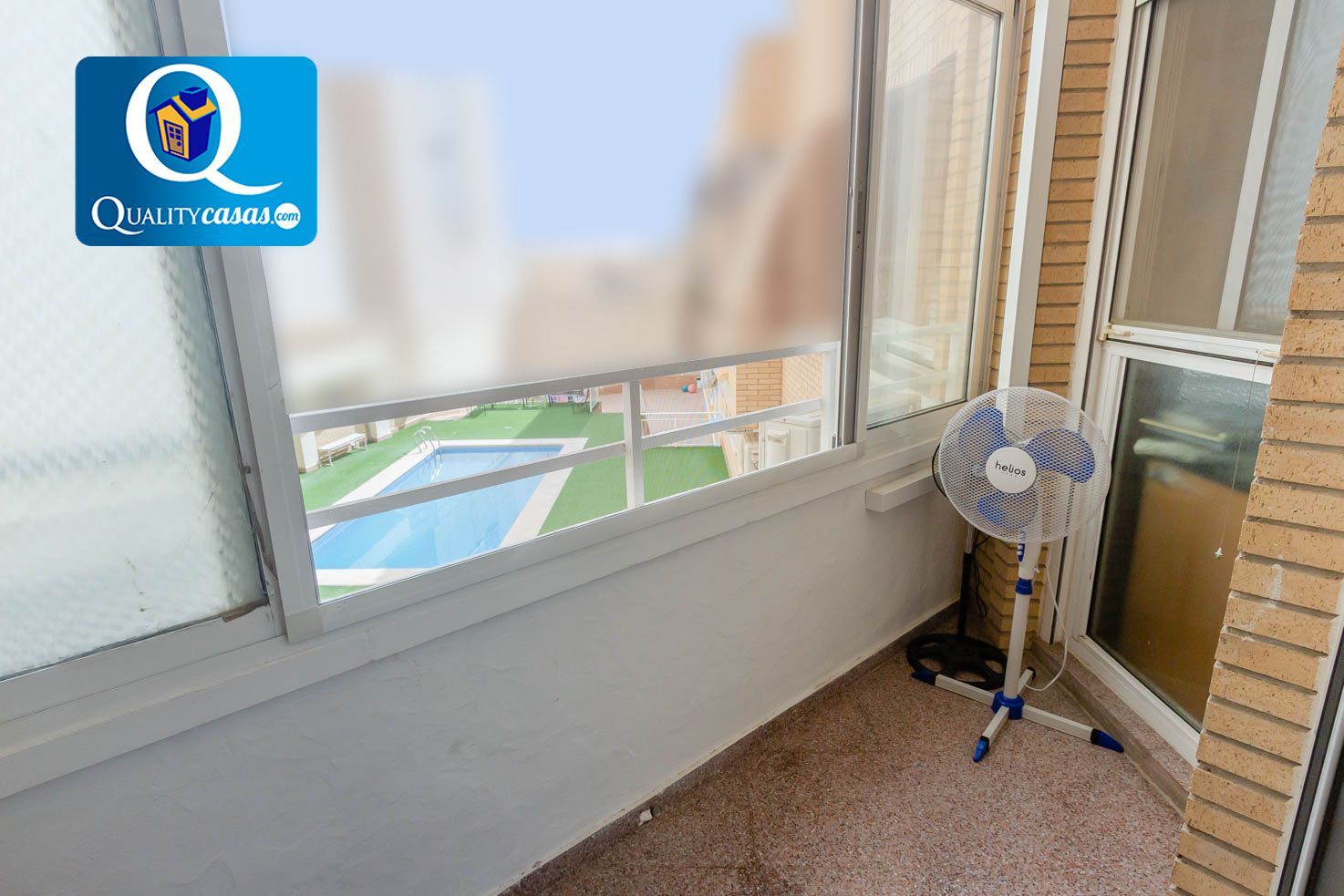 Terrasse von Wohnungen zum verkauf in San Vicente del Raspeig / Sant Vicent del Raspeig mit Klimaanlage, Heizung und Abstellraum