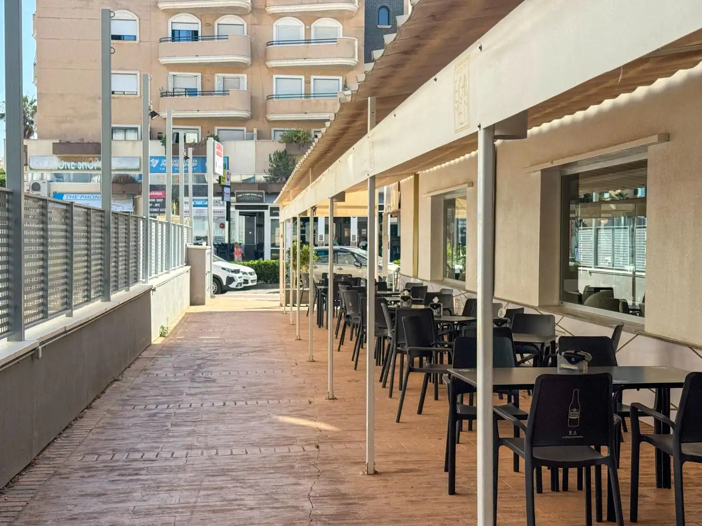 Terraza de Apartamento de alquiler en Orihuela con Aire acondicionado, Calefacción y Jardín privado