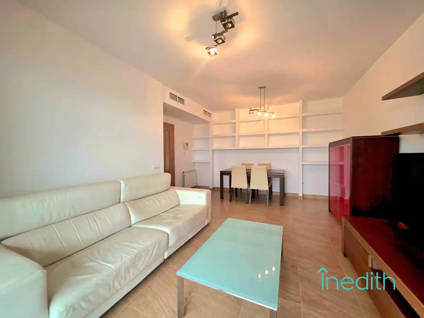 Wohnzimmer von Wohnung zum Verkauf in Cubelles mit Klimaanlage, Heizung und Terrasse