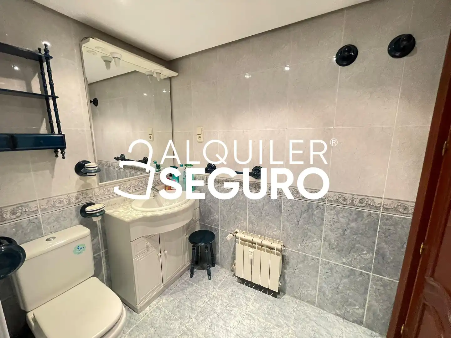 Bathroom of Flat for rent in Madrid  with Heating, Terrace and Swimming Pool