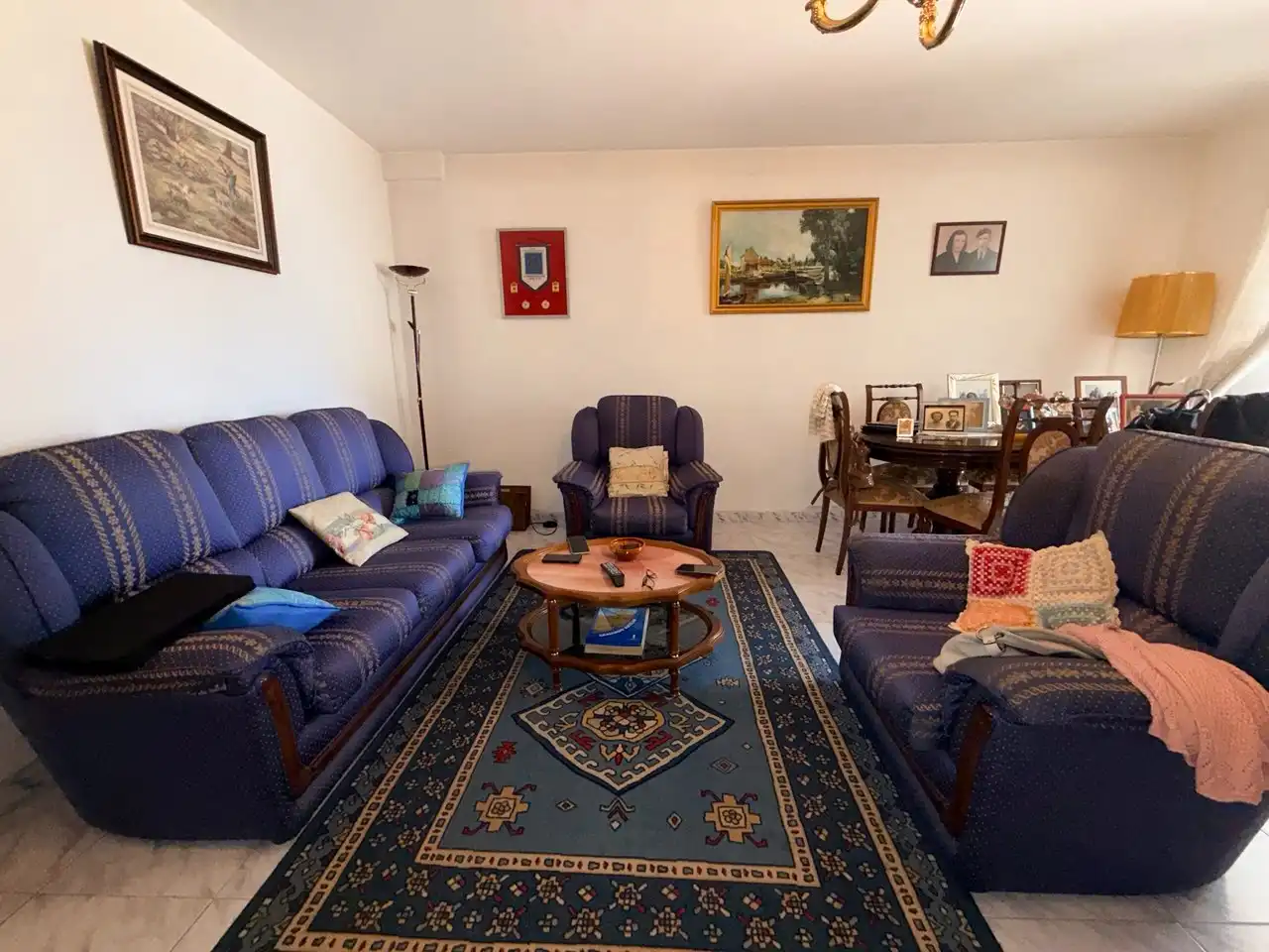 Living room of Flat for sale in Lugo  with Heating, Terrace and Storage room