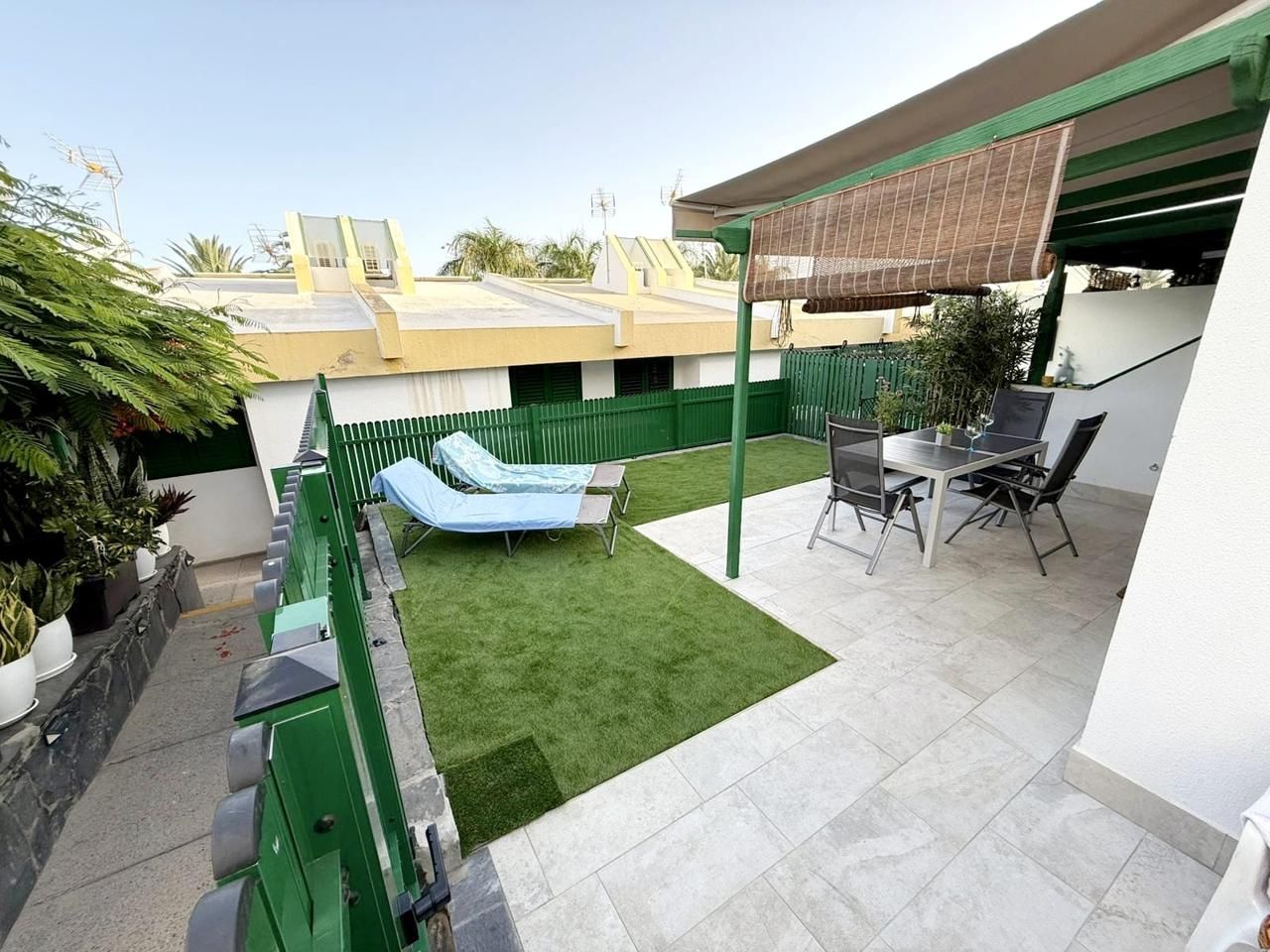 Terrace of Duplex to rent in San Bartolomé de Tirajana  with Air Conditioner, Terrace and Furnished