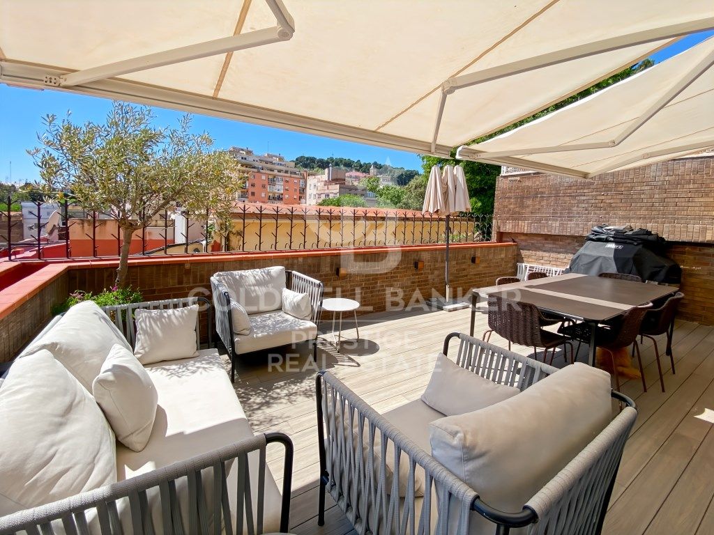 Terrassa de Casa o xalet de lloguer en  Barcelona Capital amb Aire condicionat, Calefacció i Jardí privat