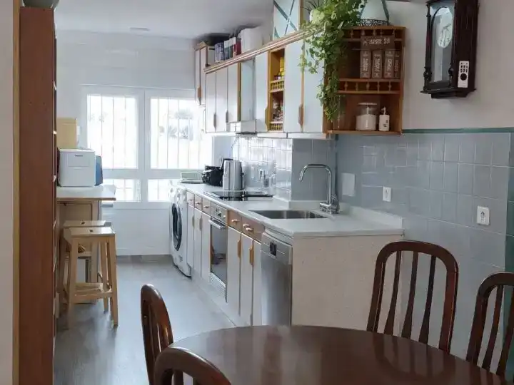 Kitchen of Flat for rent in Narón  with Furnished