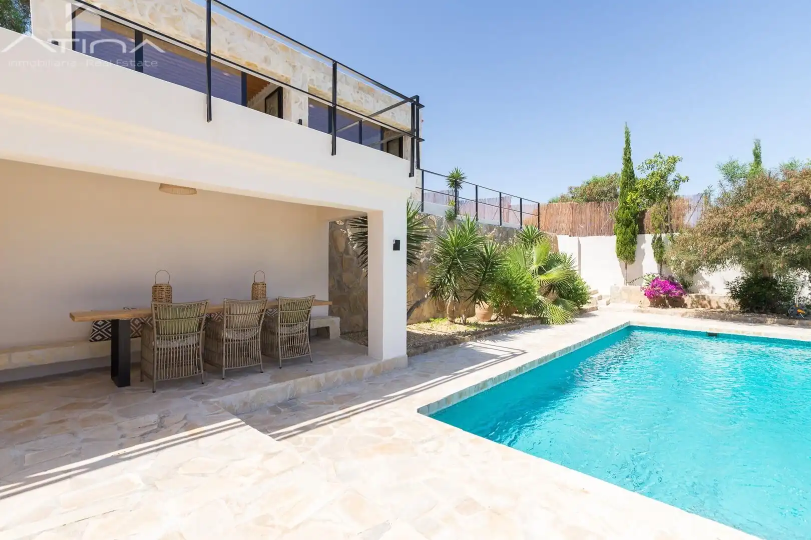 Terraza de Casa o chalet en venta en Jávea / Xàbia con Aire acondicionado, Calefacción y Jardín privado