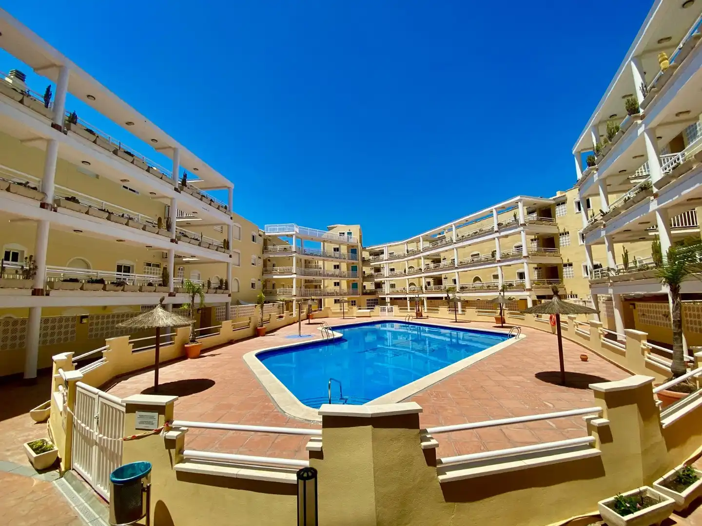 Swimming pool of Apartments for rent in Orihuela  with Air Conditioner, Heating and Terrace